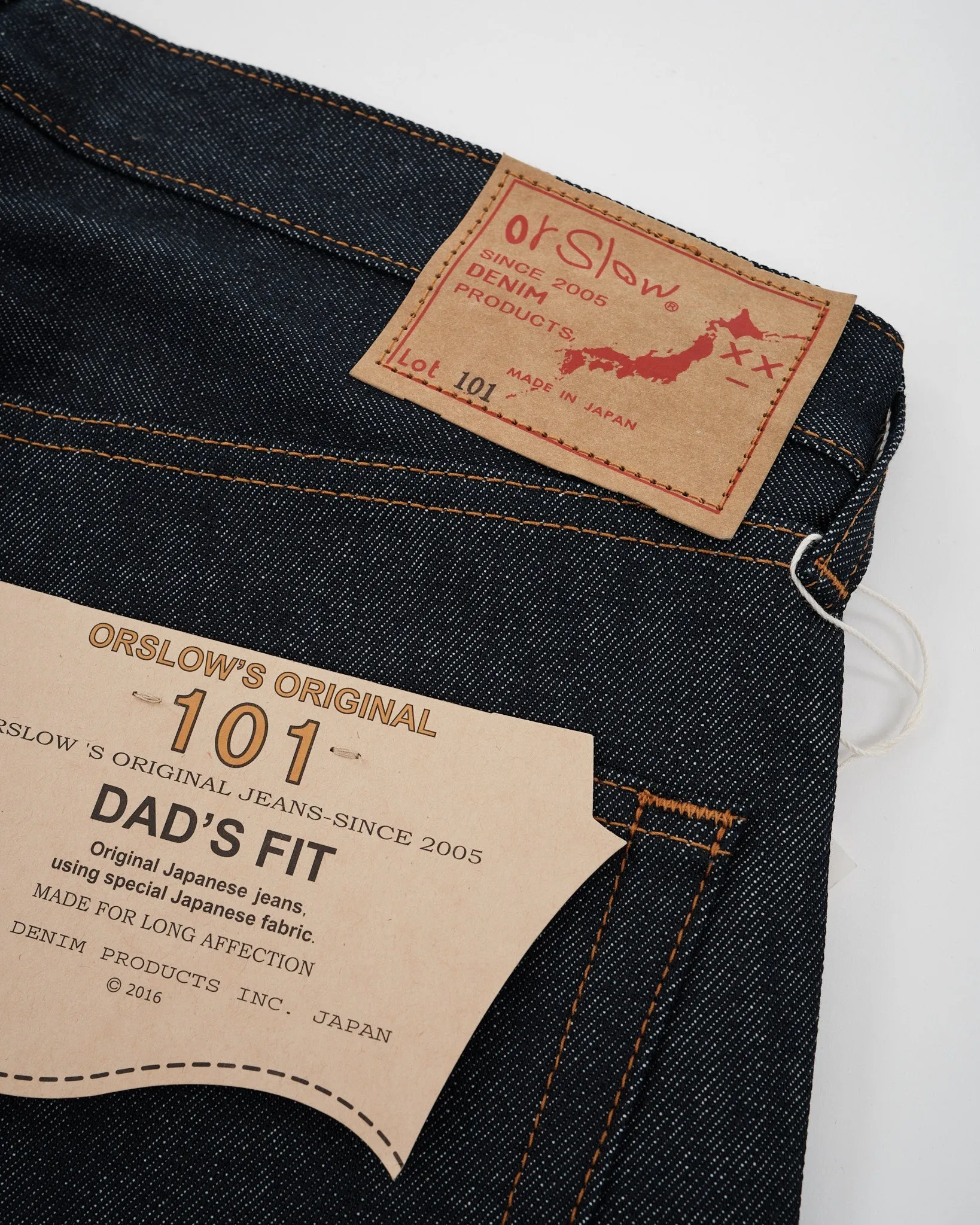 101 DAD'S FIT DENIM PANTS RIGID