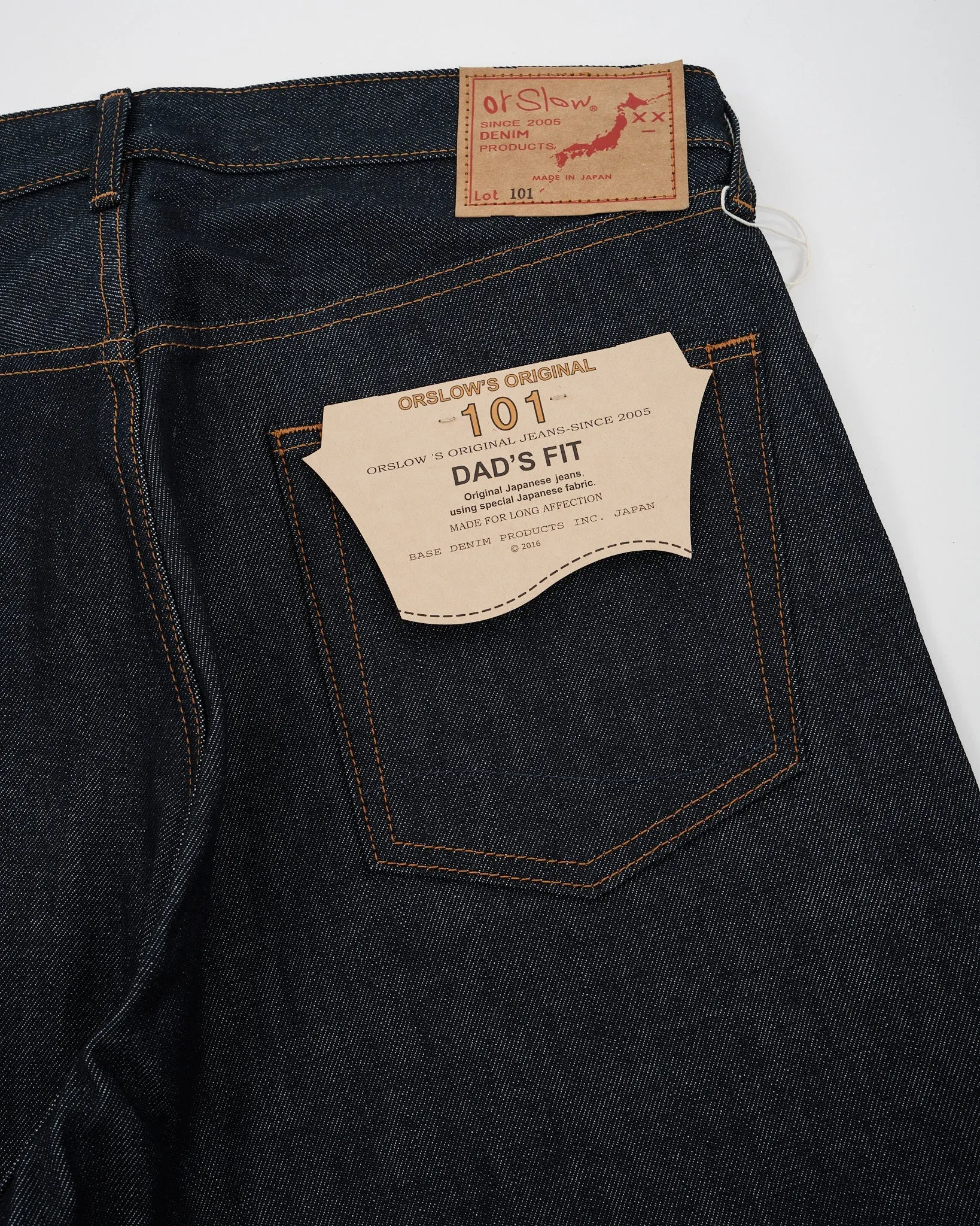 101 DAD'S FIT DENIM PANTS RIGID