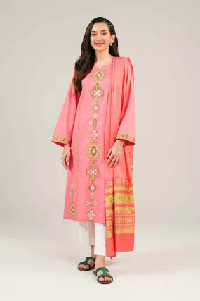 2 Piece - Embroidered Suit - PE24-100