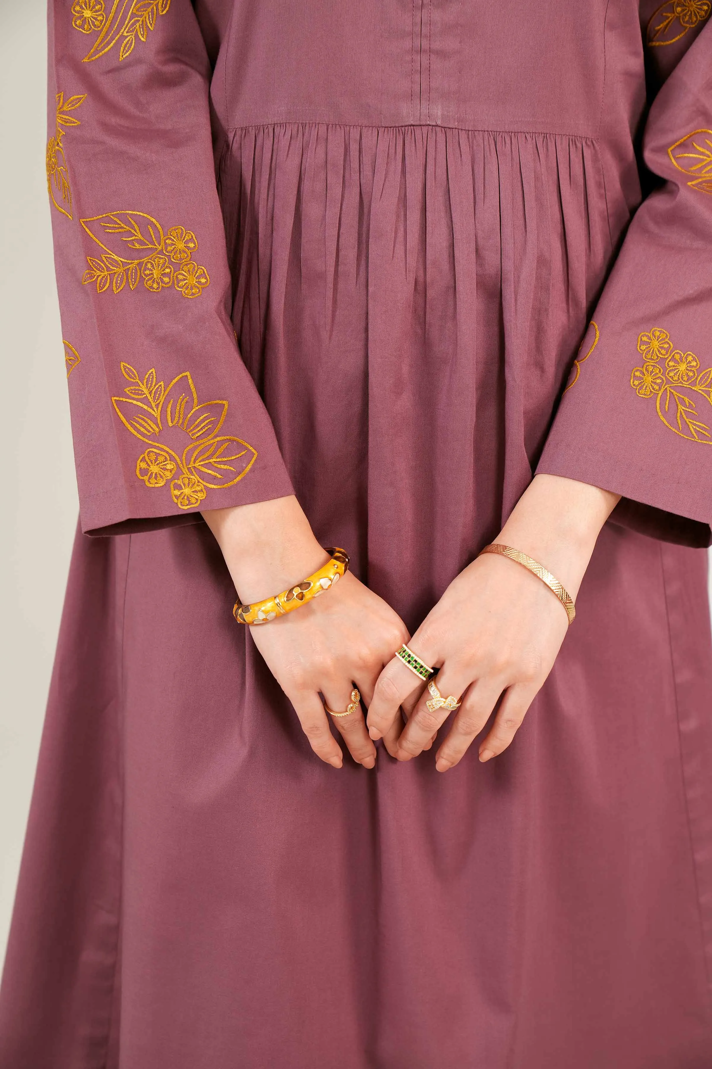 2 Piece - Embroidered Suit - PE24-83