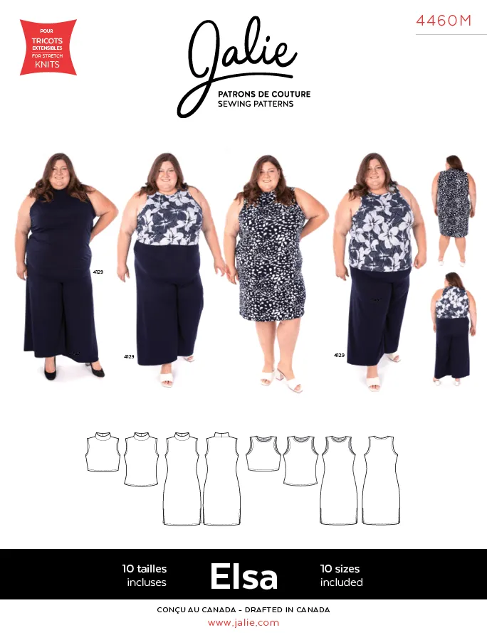 4460 // ELSA Sleeveless tops and dress