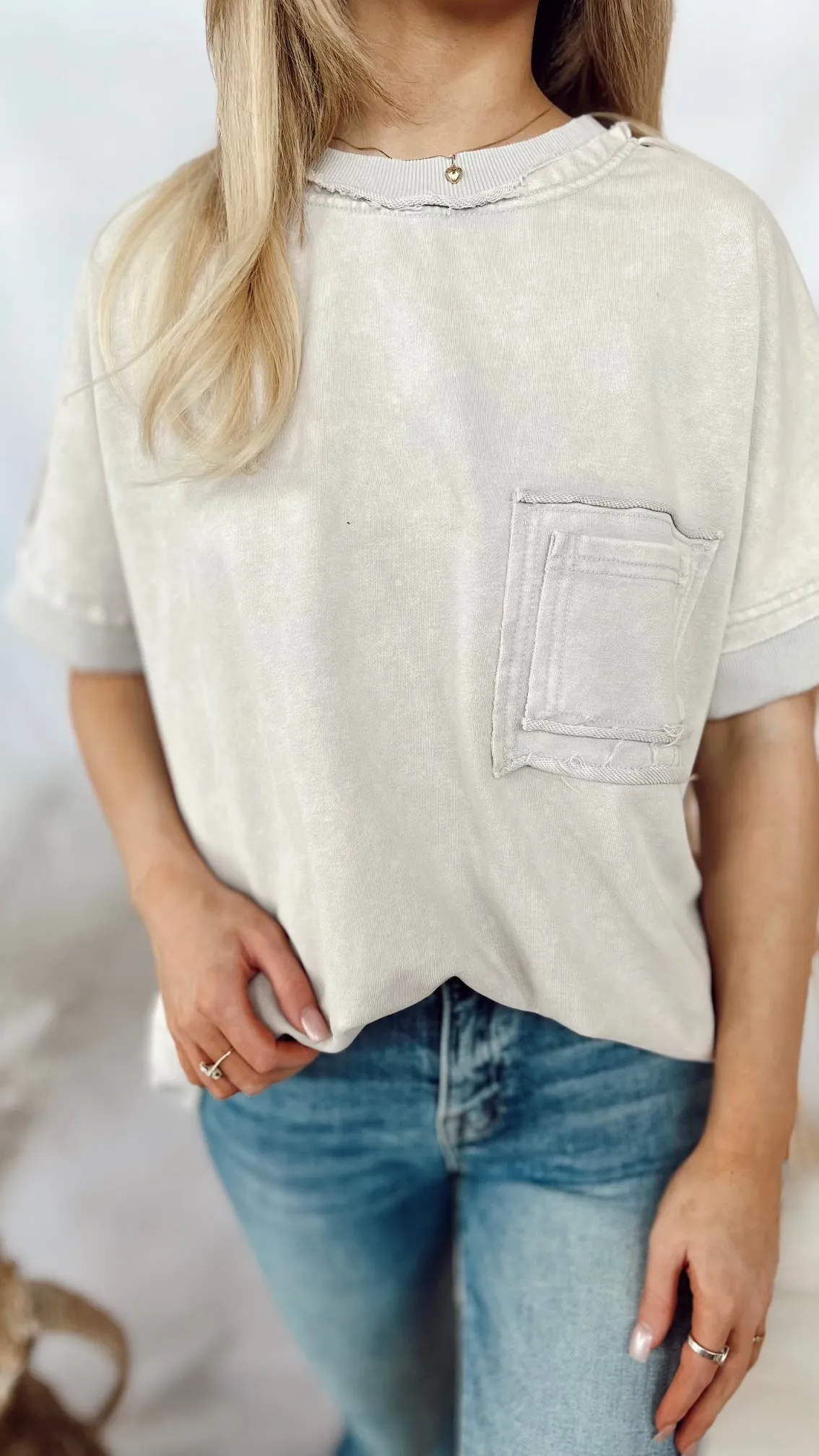 Acid Wash Tee