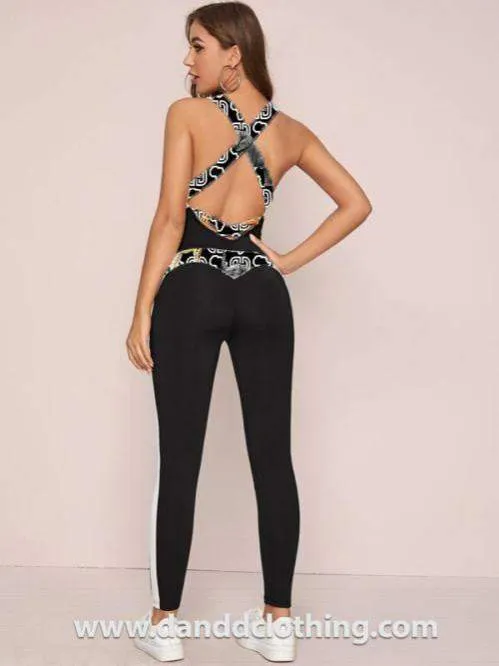 African Stylish Print Jumpsuit