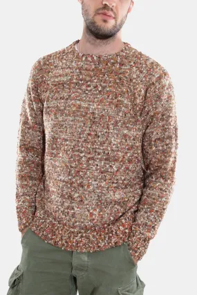 Anonymous Ism Slub Crew Neck Knit (Orange)
