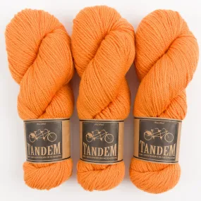 ANTLER SLEEVE SWEATER - TANGERINE
