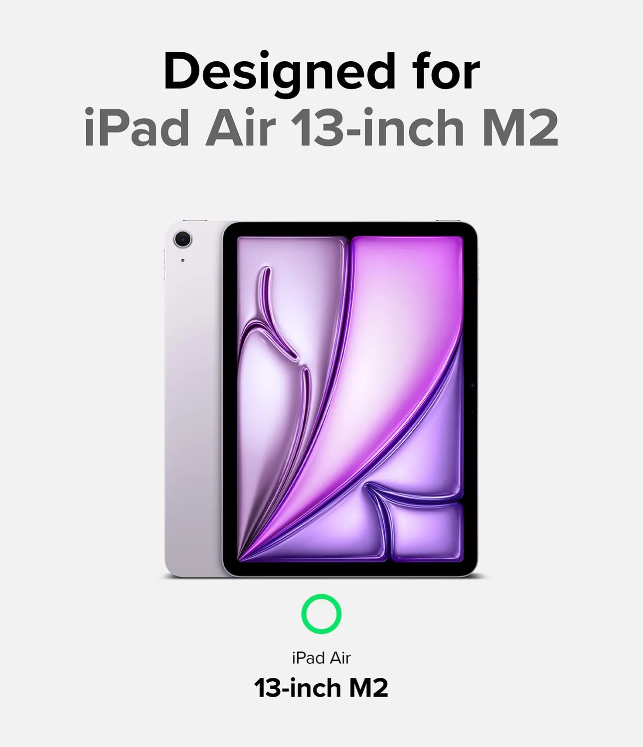 Apple iPad Air 13 inch M2, 2024  | Anti-Glare Matte Film Screen Protector - 2 Pack