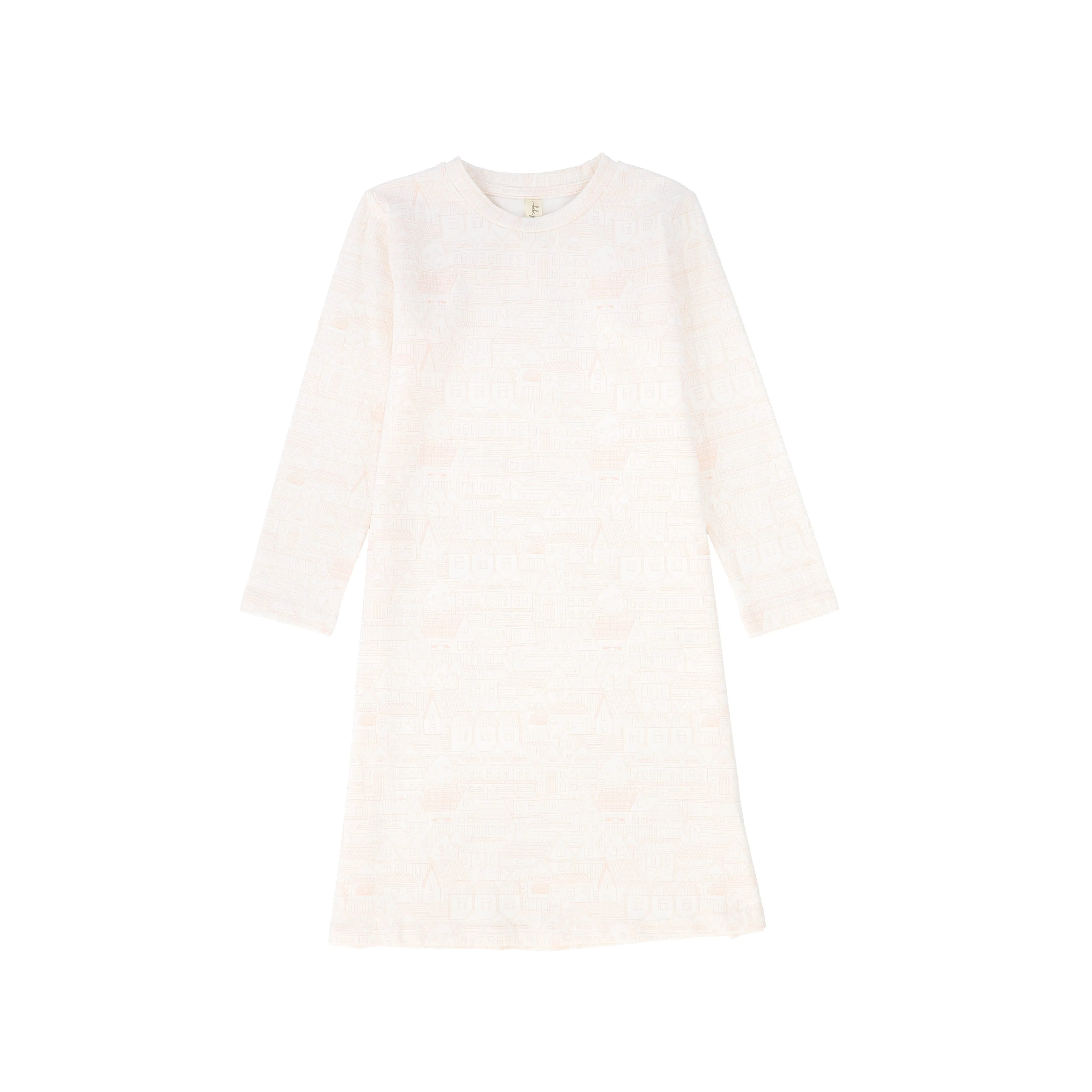 Bebe Jolee Peach Toile Print Nightgown