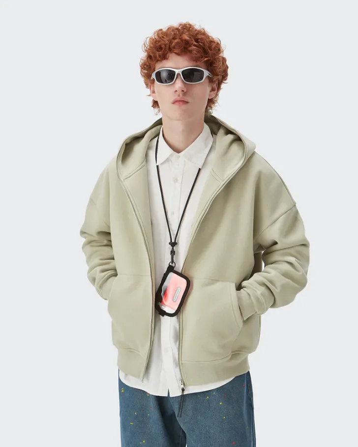 Blank Zip Hoodie