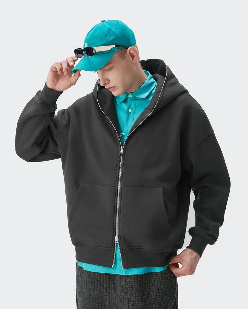 Blank Zip Hoodie