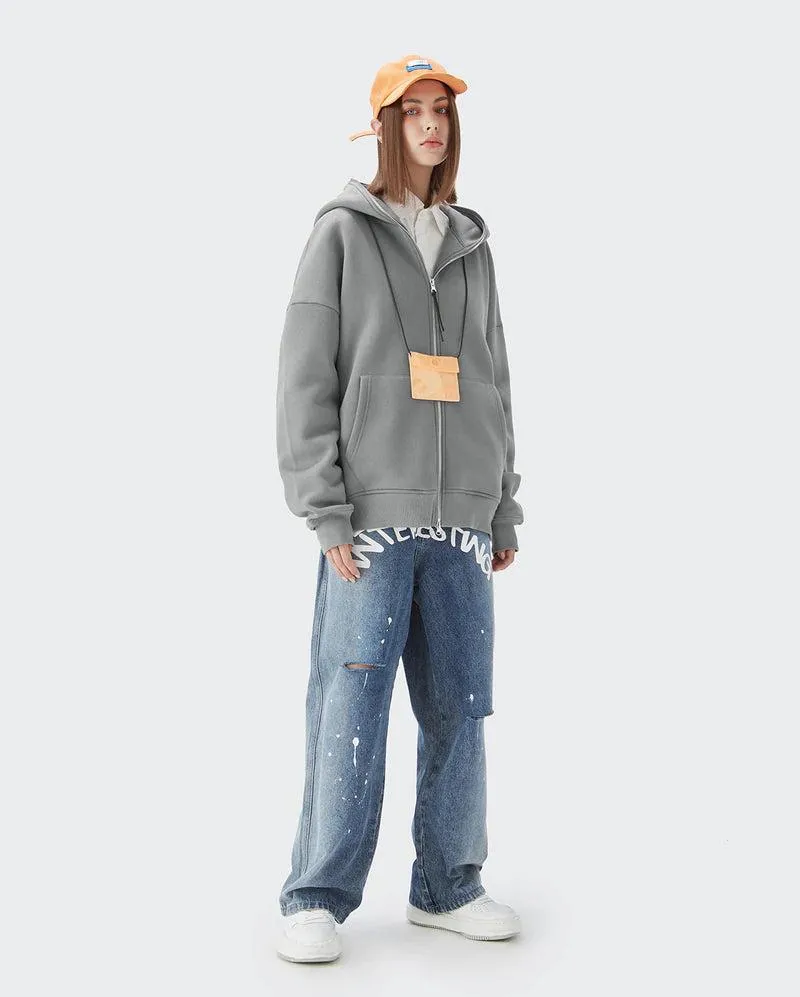 Blank Zip Hoodie