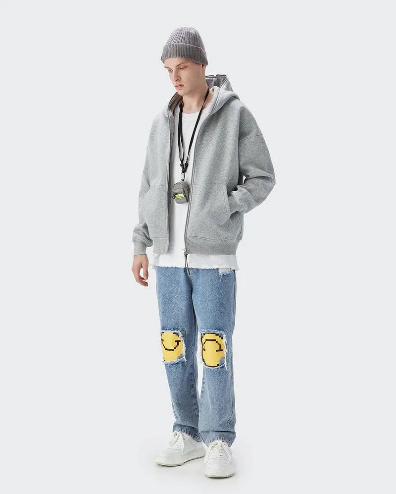 Blank Zip Hoodie