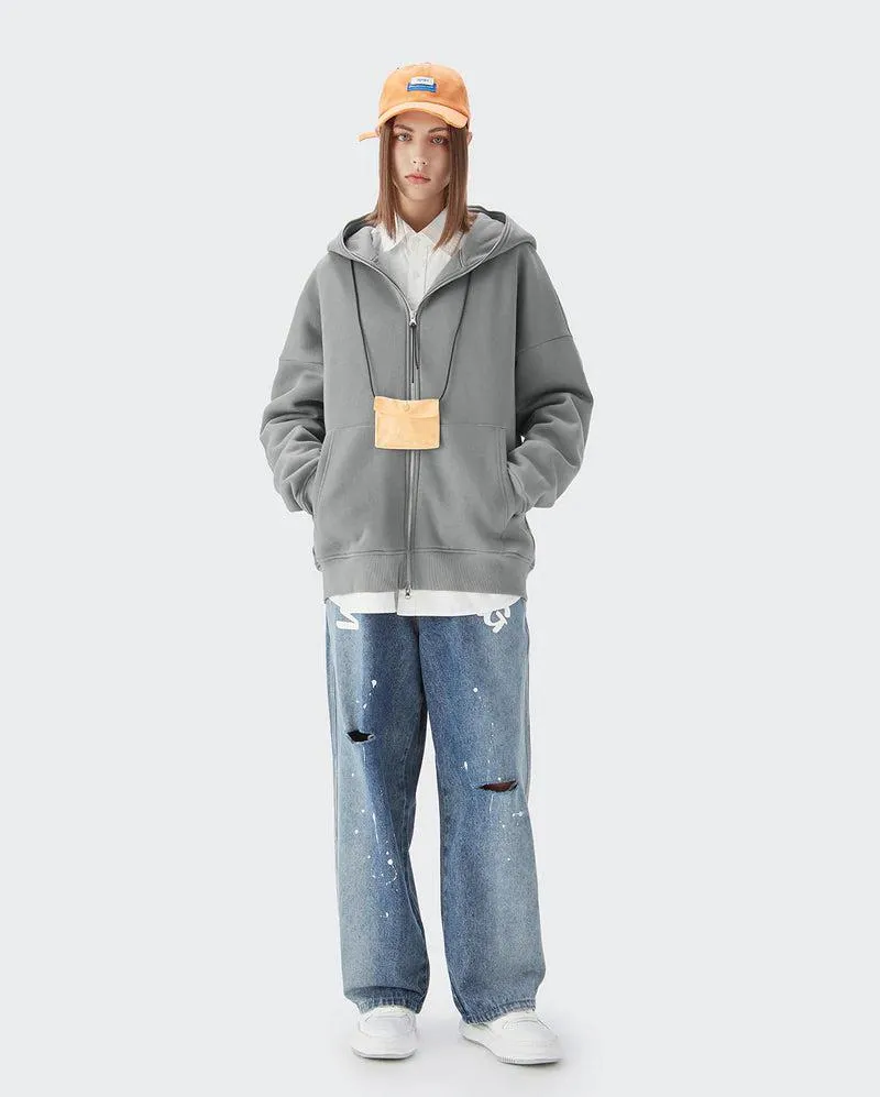 Blank Zip Hoodie