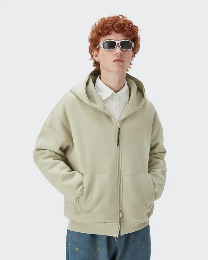 Blank Zip Hoodie