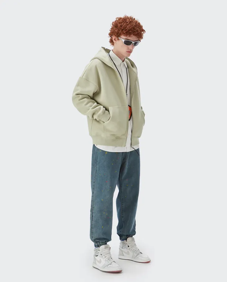 Blank Zip Hoodie