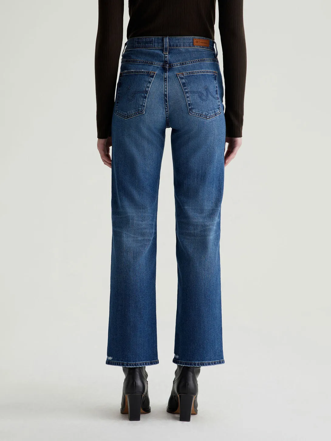 Brinley Mid Rise Straight Jean - 15 Years Prague