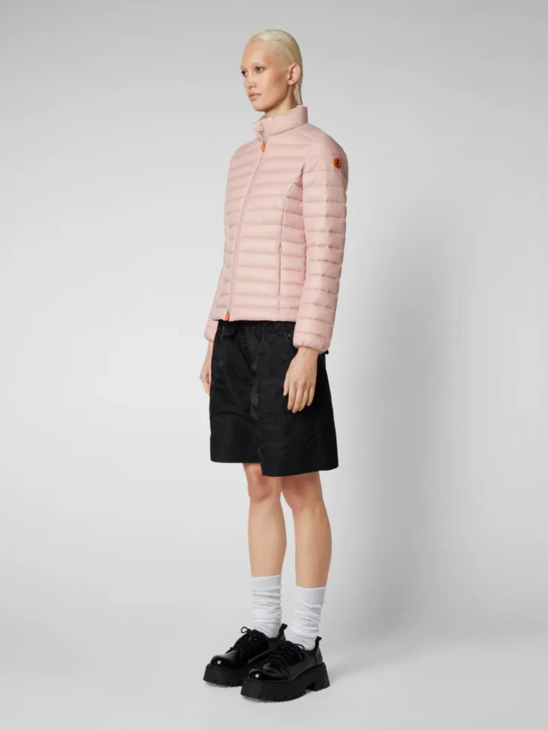 Carly Zip Jacket - Blush Pink