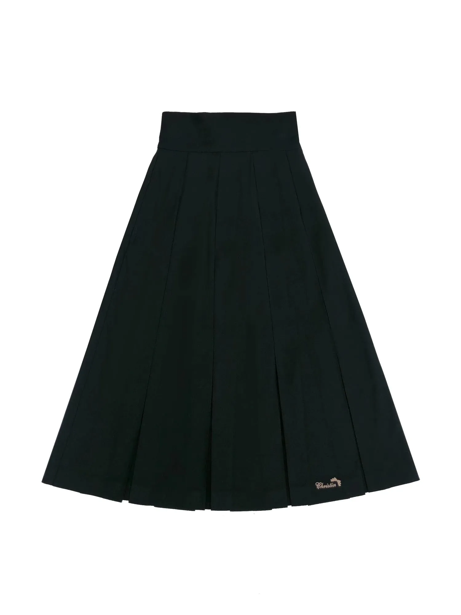 Christine Cape Elegant Skirt Vest Shirt Long