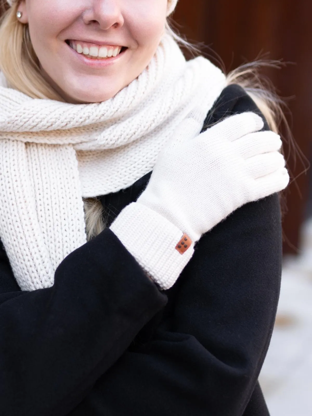 Chunky Knit Gloves