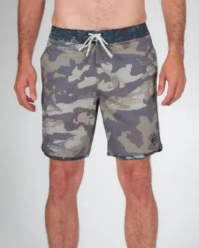 Cuddy Boardshort, Tan Black