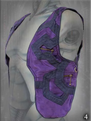 Cyber Tron Holster Vest