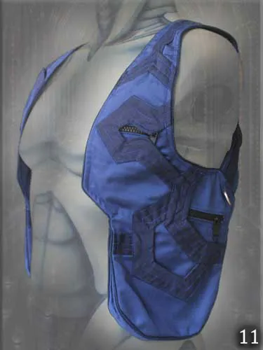 Cyber Tron Holster Vest