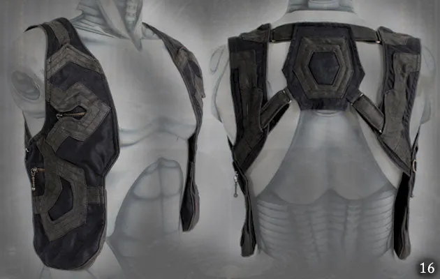 Cyber Tron Holster Vest