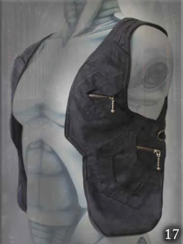 Cyber Tron Holster Vest