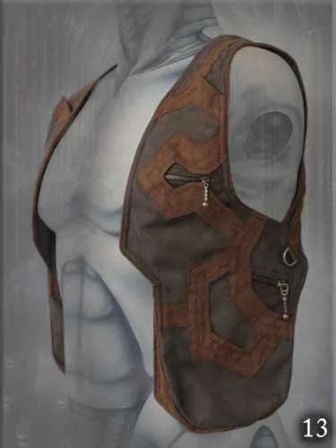 Cyber Tron Holster Vest