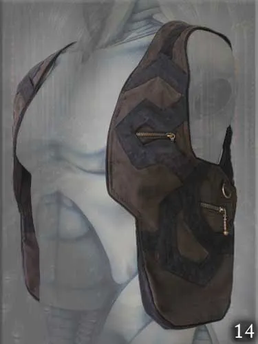 Cyber Tron Holster Vest