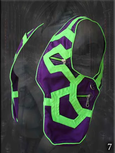 Cyber Tron Holster Vest