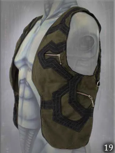Cyber Tron Holster Vest