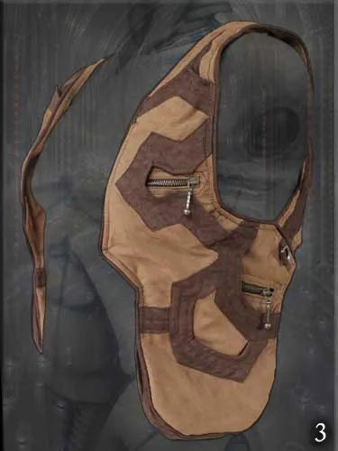 Cyber Tron Holster Vest