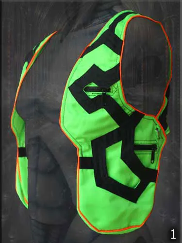Cyber Tron Holster Vest