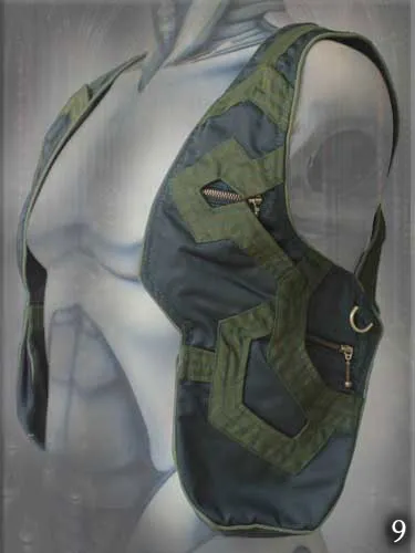 Cyber Tron Holster Vest