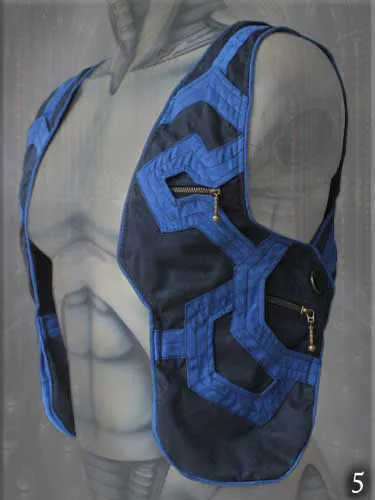 Cyber Tron Holster Vest