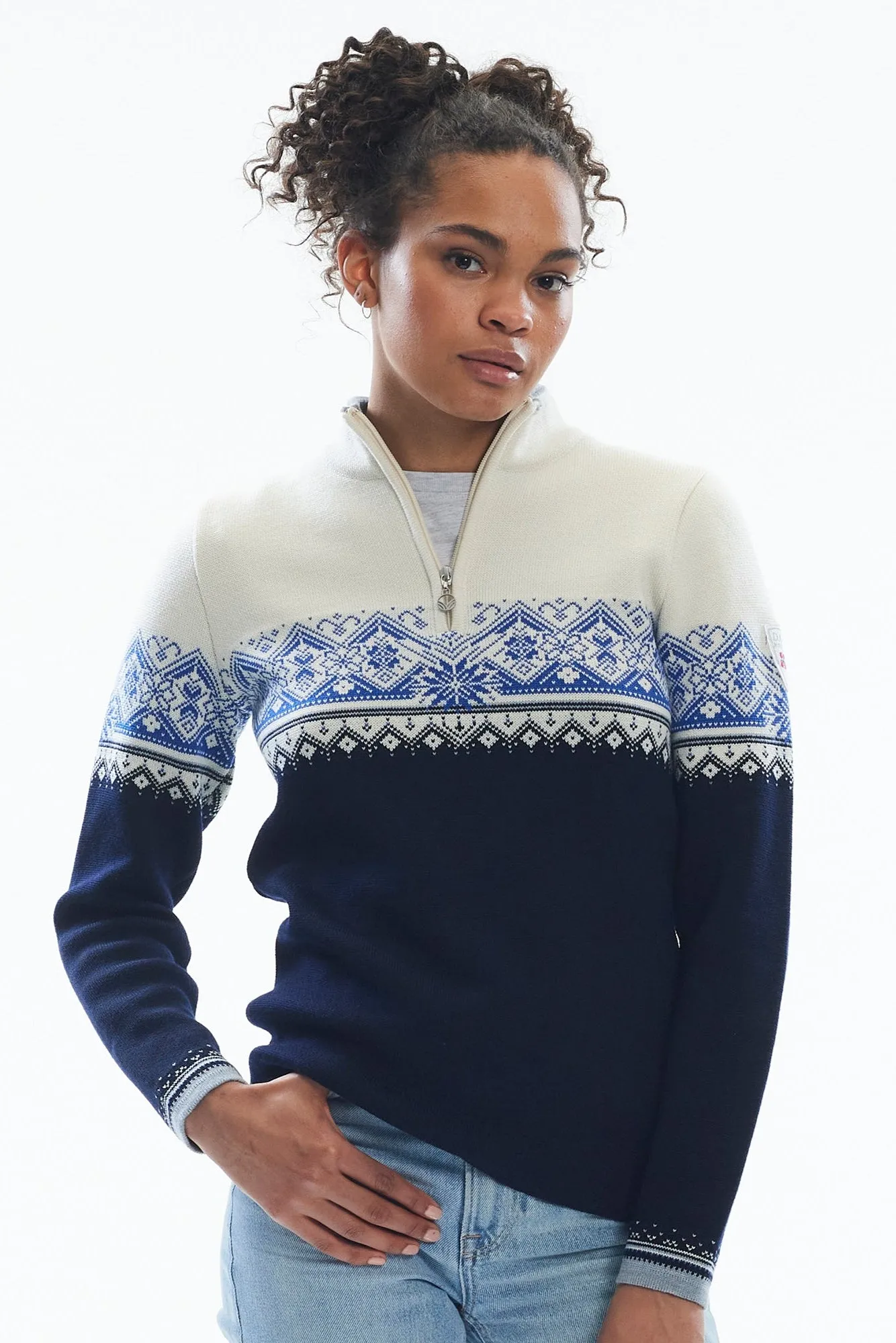 Dale of Norway - Moritz Women's Sweater - Navy/Ultramarine