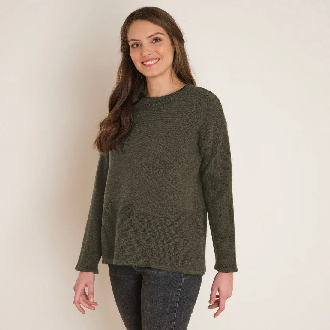 Davina Boxy Wool Jumper
