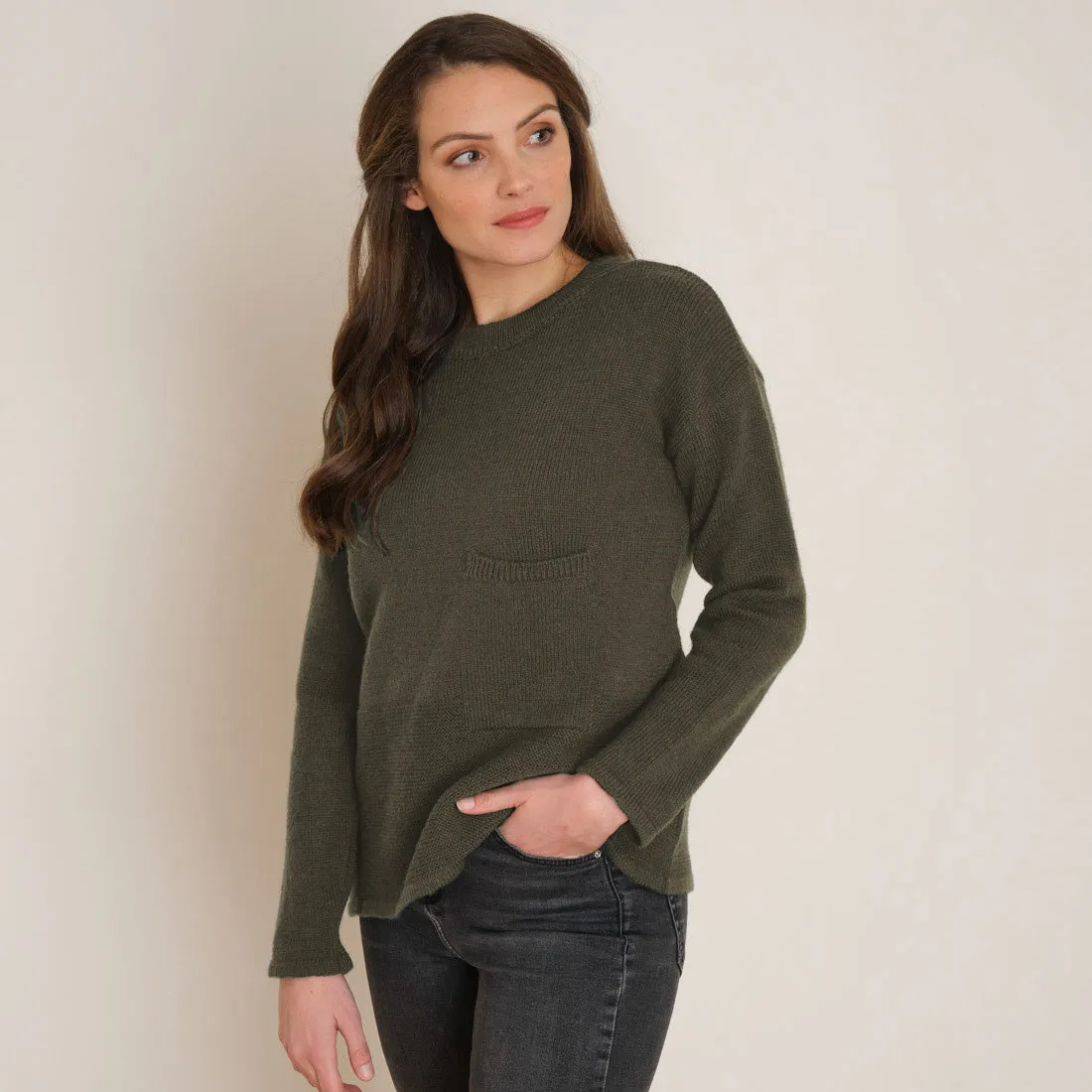 Davina Boxy Wool Jumper