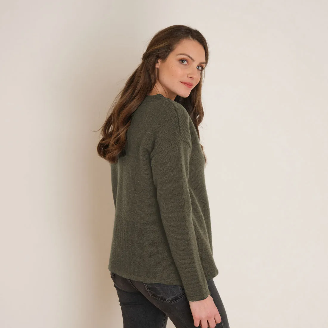Davina Boxy Wool Jumper