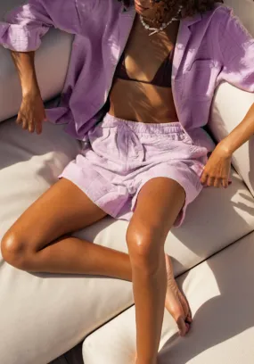 Deck Short in Orchid