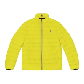 DUO MODERN Scorpion Athletics Men's Yellow Puffer Jacket