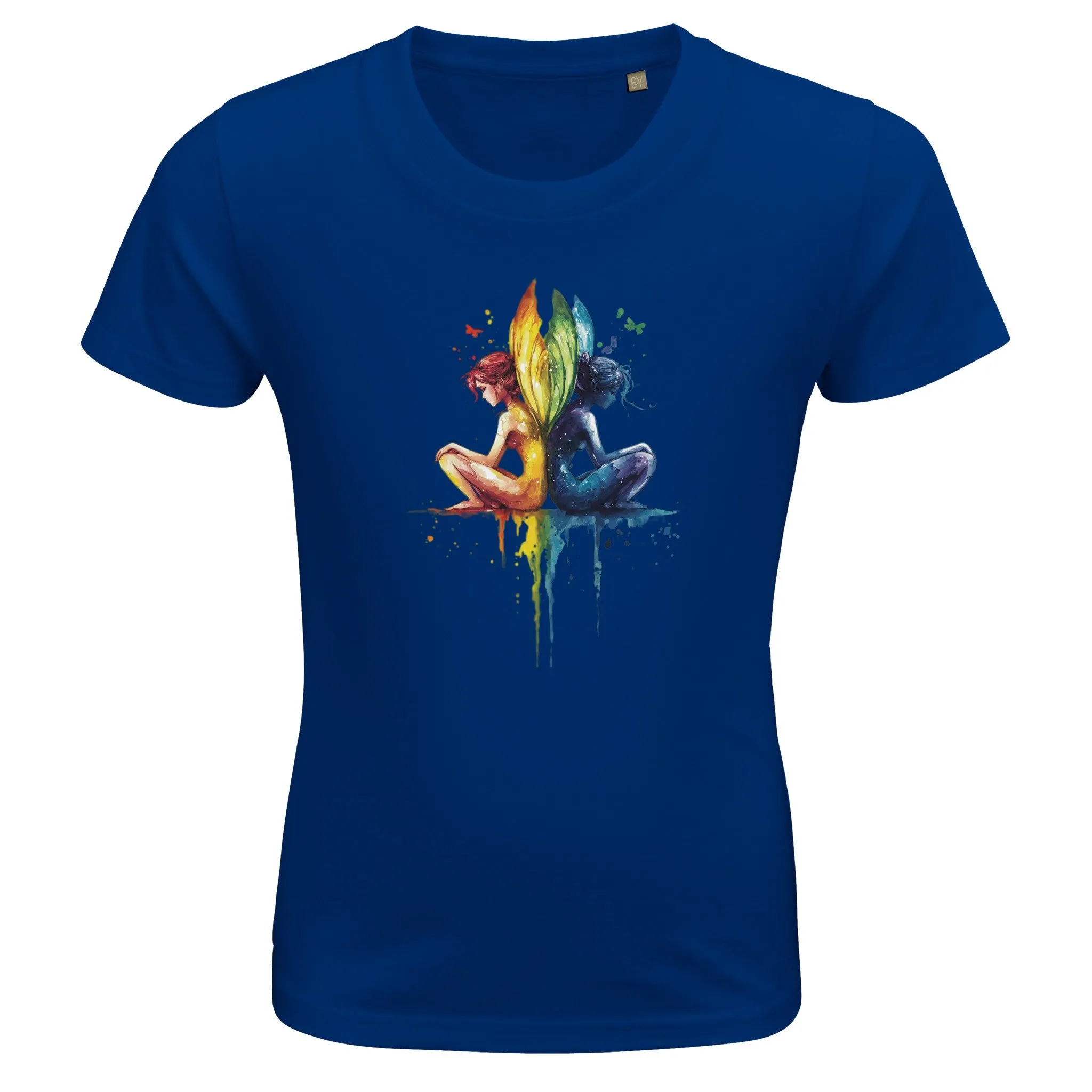 Fairy Sides T-Shirt – buntes Design, umweltfreundliche Baumwolle, Kinder Fairy Sides T-Shirt – buntes Design, umweltfreundliche Baumwolle, bequeme Passform für KinderFit