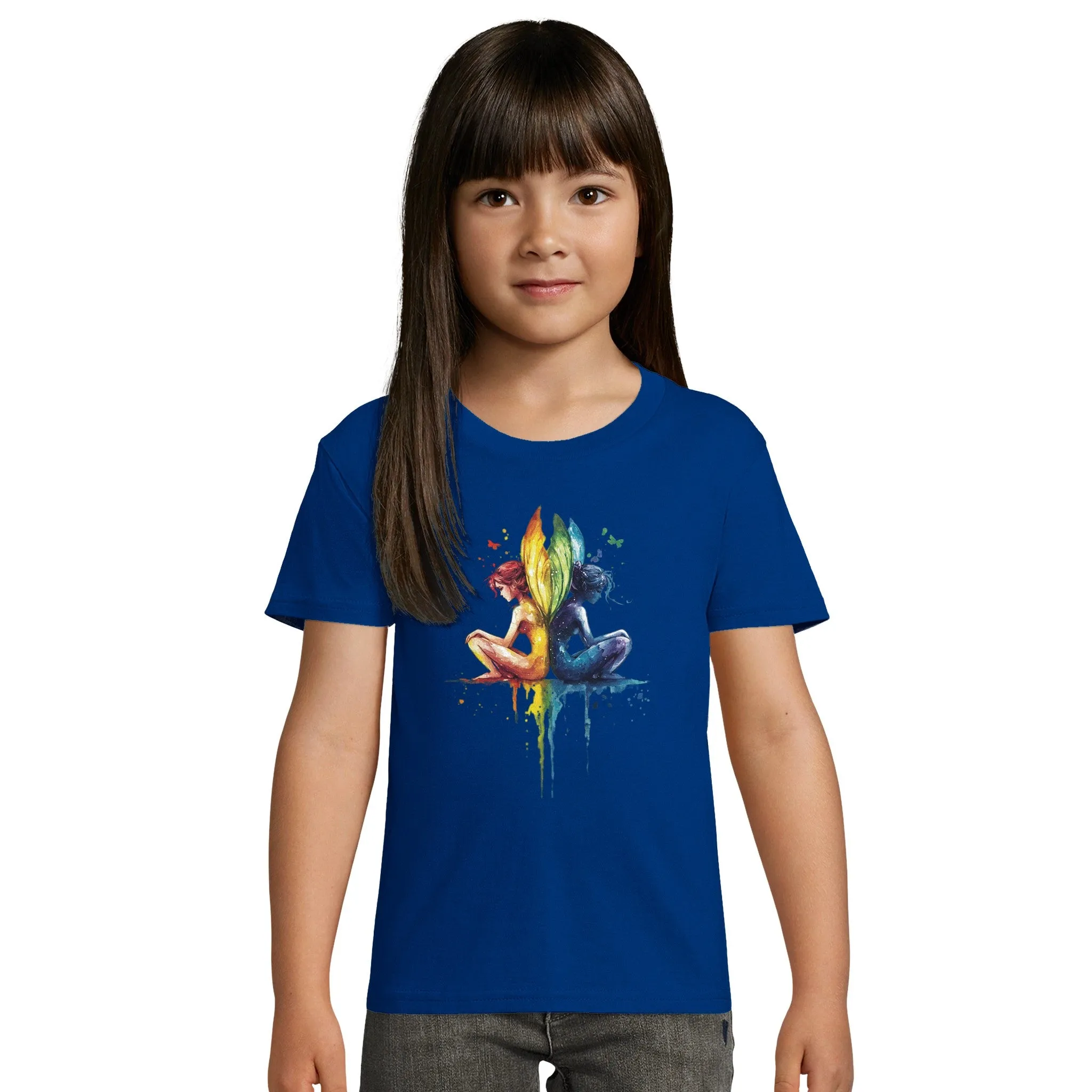Fairy Sides T-Shirt – buntes Design, umweltfreundliche Baumwolle, Kinder Fairy Sides T-Shirt – buntes Design, umweltfreundliche Baumwolle, bequeme Passform für KinderFit