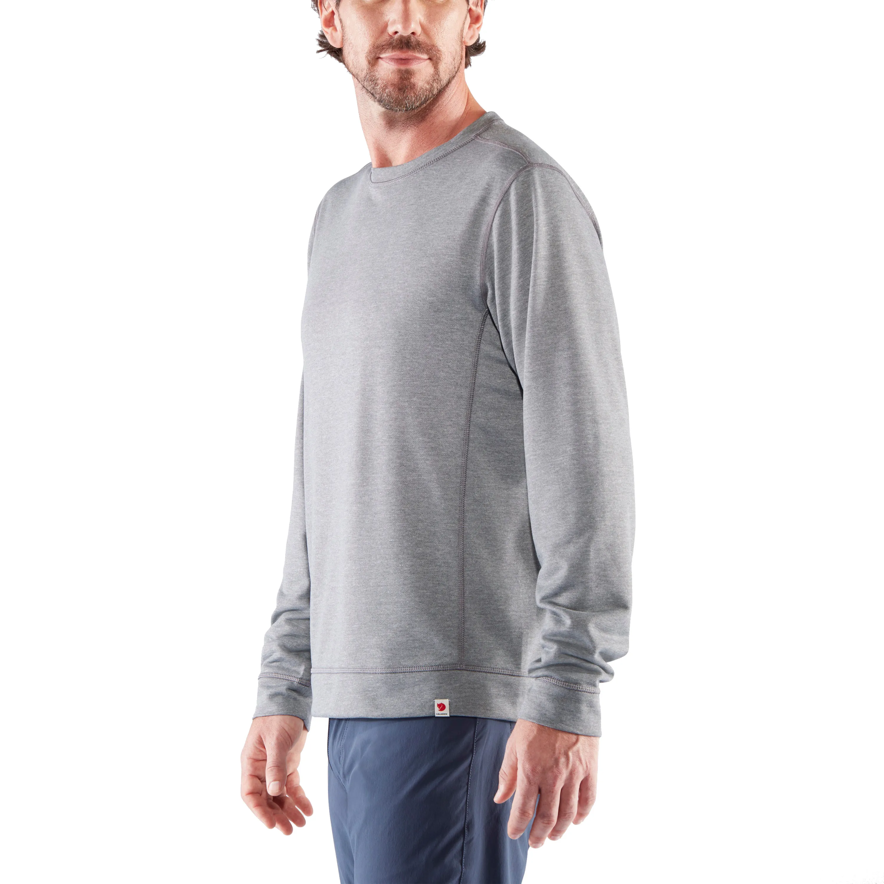 Fjällräven Men&#x27;s High Coast Lite Sweater Grey | Buy Fjällräven Men&#x27;s High Coast Lite Sweater Grey here | Outnorth
