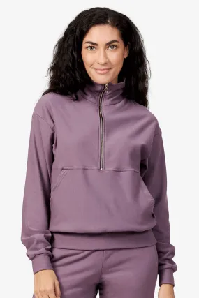 Freedom Half Zip Sweatshirt in Ephemera