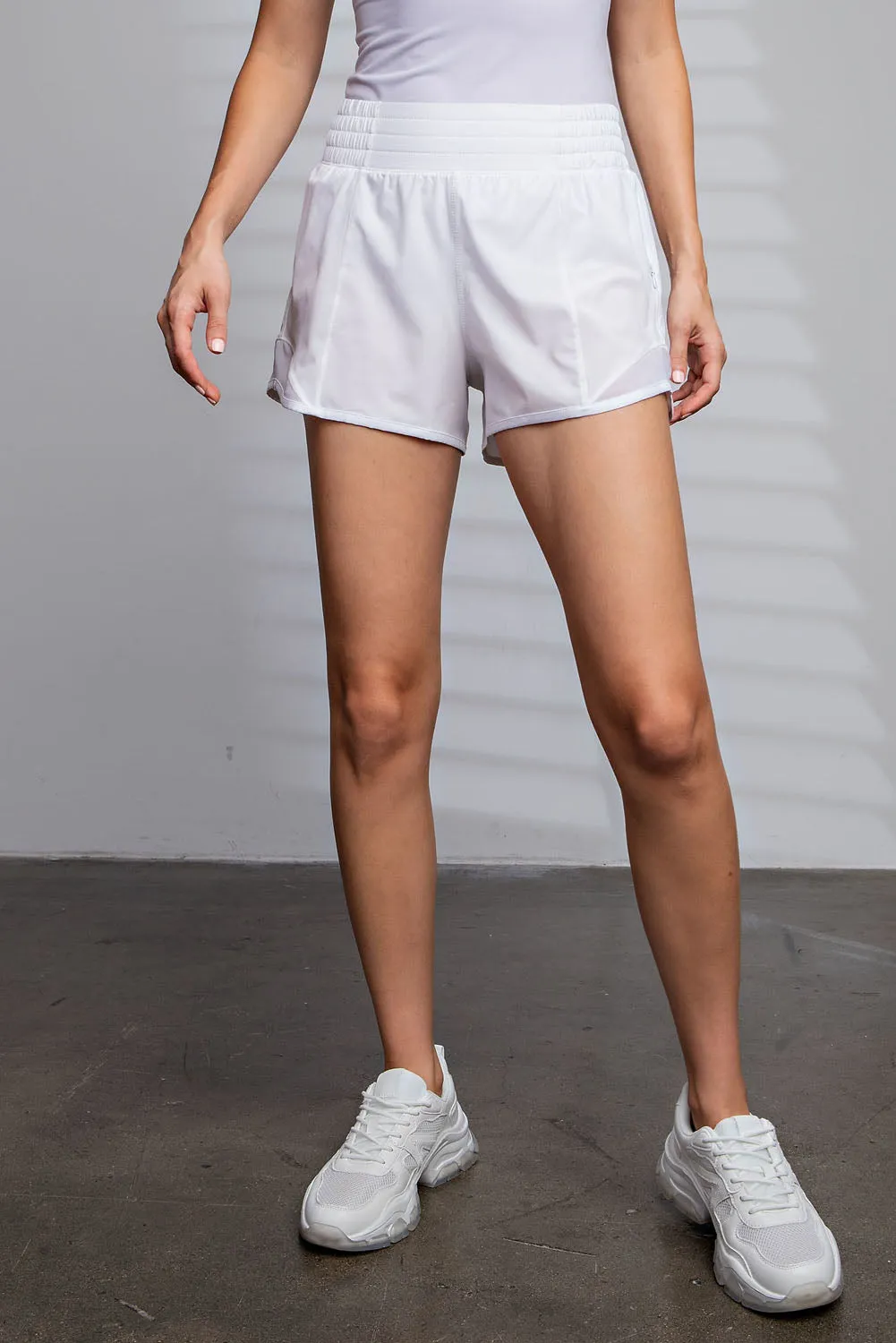 'Goal Time' Shorts - White
