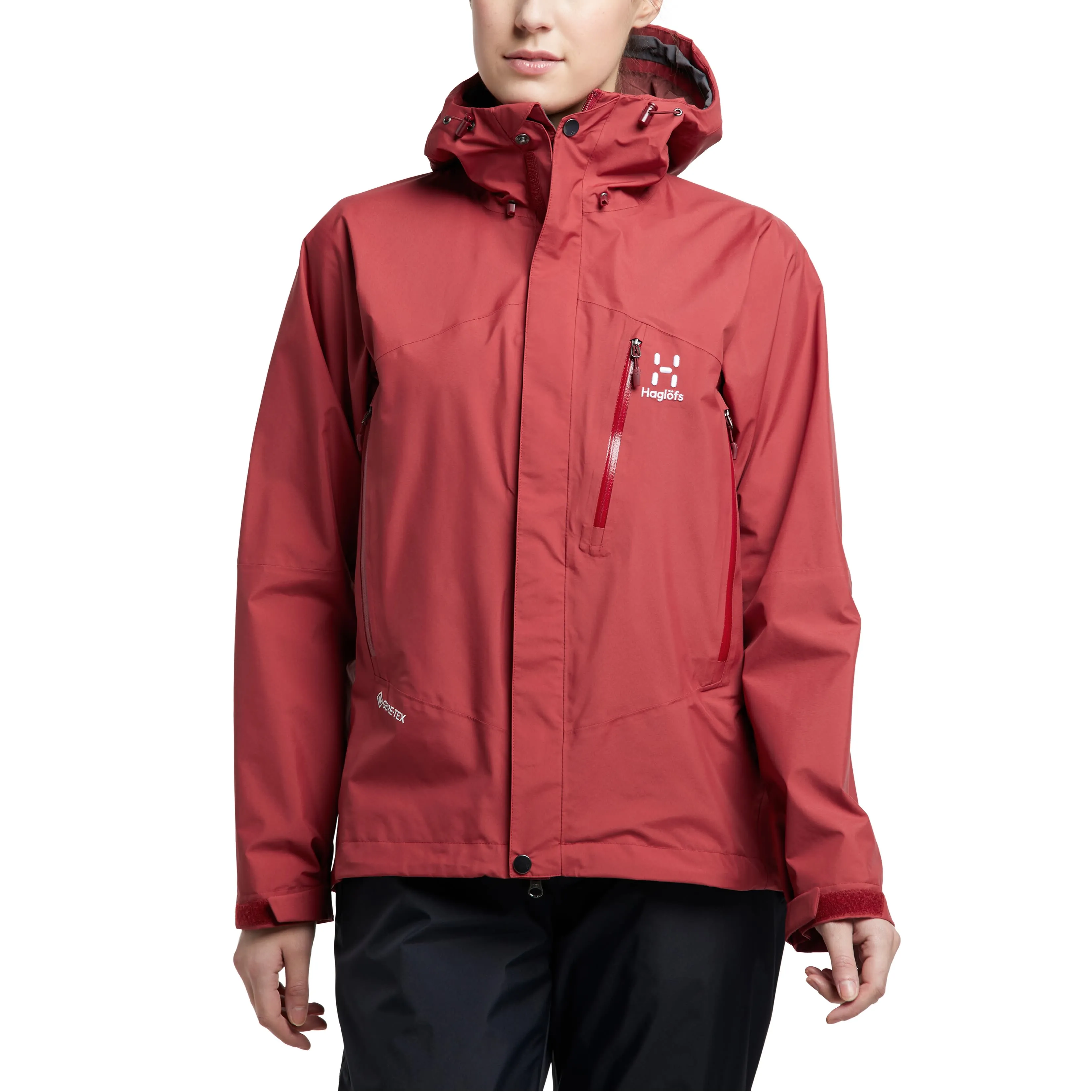 Haglöfs Women&#x27;s Astral GORE-TEX Jacket Brick Red  | Buy Haglöfs Women&#x27;s Astral GORE-TEX Jacket Brick Red  here | Outnorth