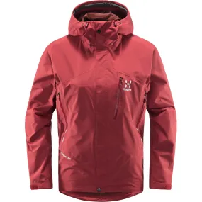 Haglöfs Women&#x27;s Astral GORE-TEX Jacket Brick Red  | Buy Haglöfs Women&#x27;s Astral GORE-TEX Jacket Brick Red  here | Outnorth