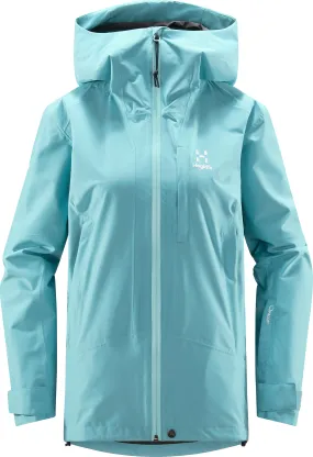 Haglöfs Women&#x27;s Lumi Jacket Frost Blue | Buy Haglöfs Women&#x27;s Lumi Jacket Frost Blue here | Outnorth