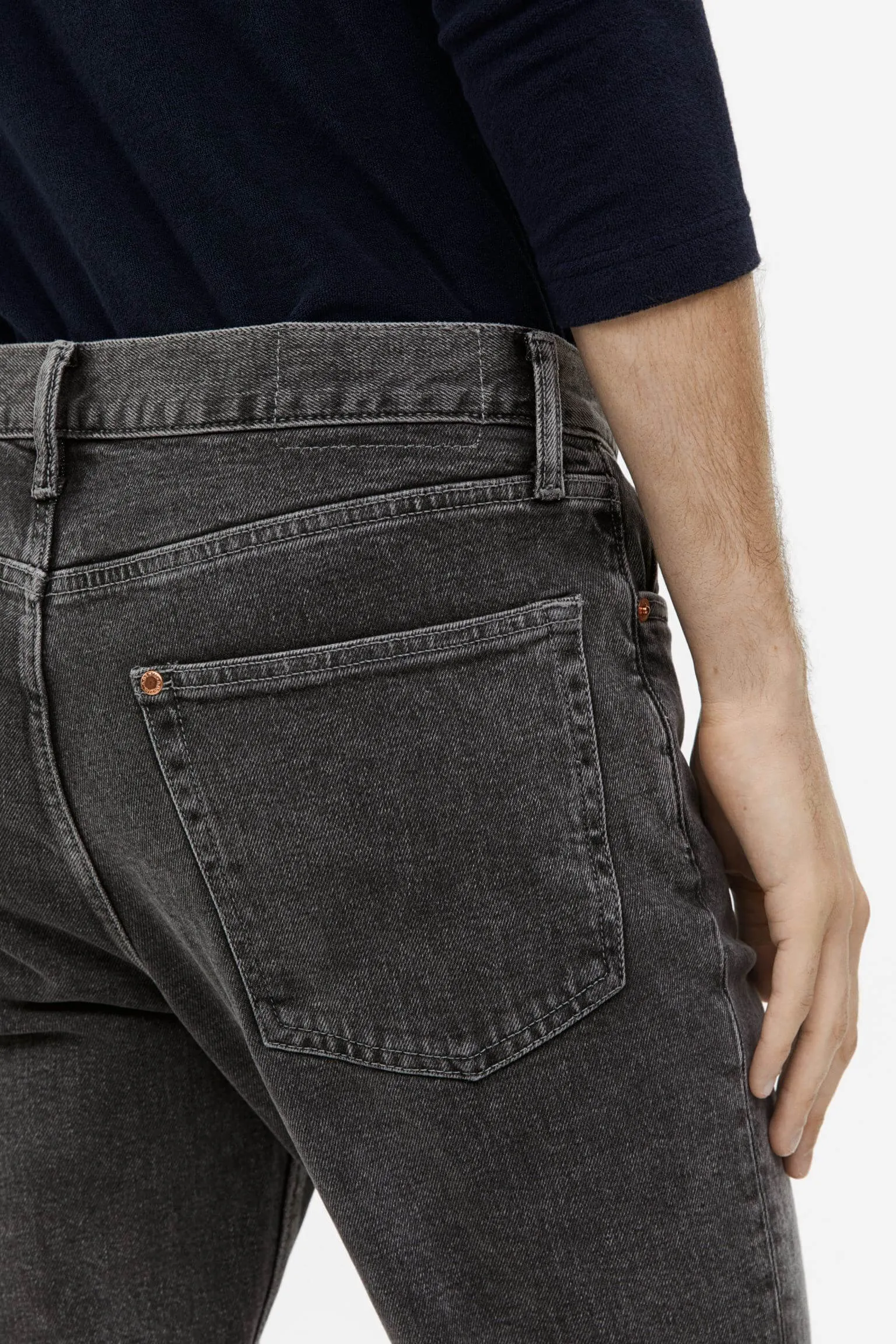 H&M Slim jeans, dark gray